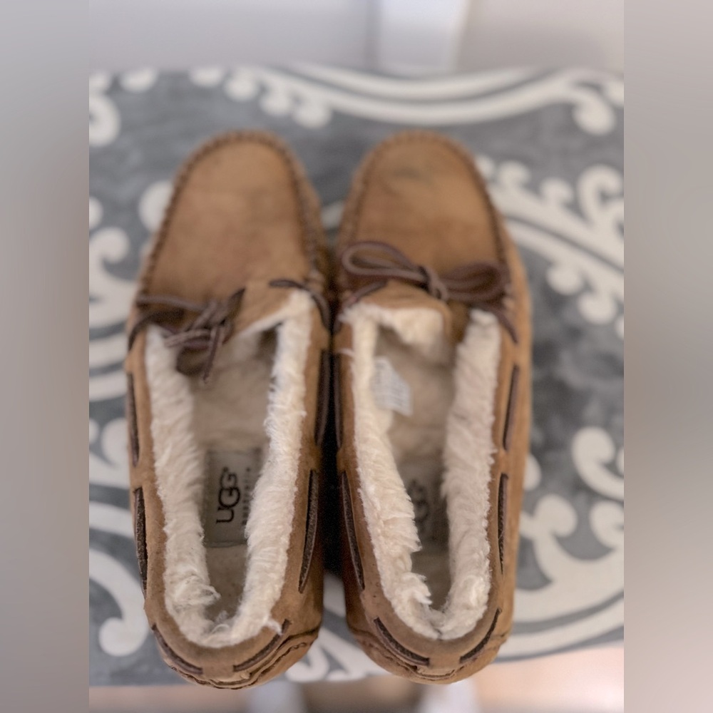 UGG Women’s Brown Moccasin Slippers